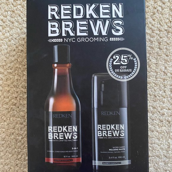 Redken Brews Men's Grooming Gift Set - Picture 1 of 16